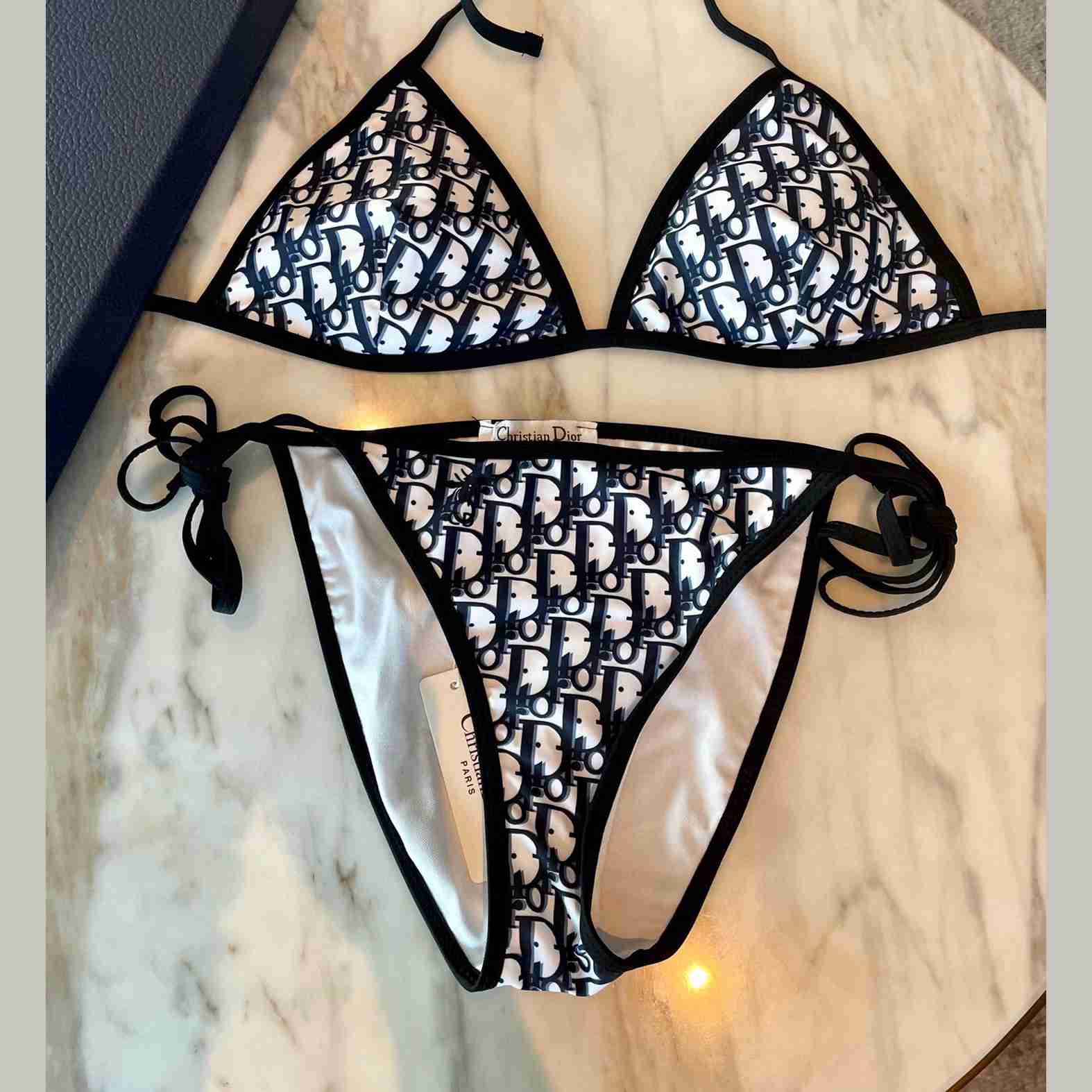 Dior Bikini Top And Bottom - DesignerGu