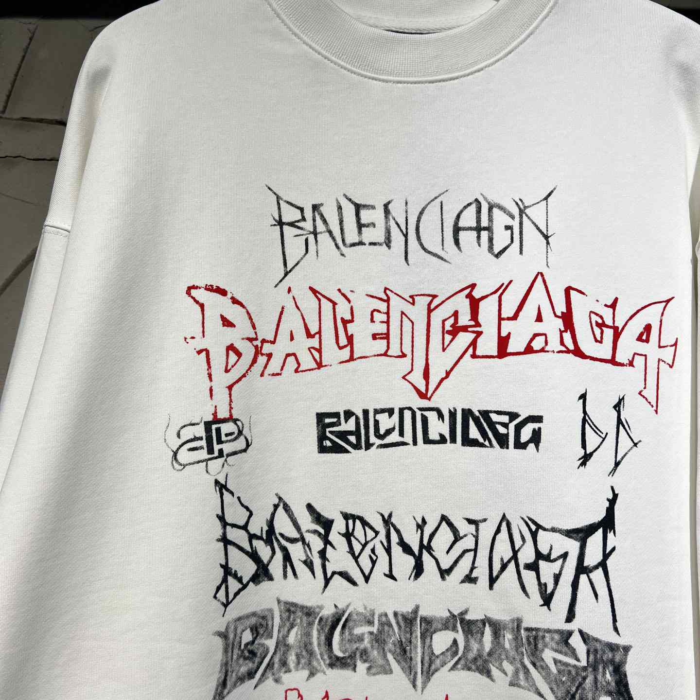 Balenciaga Cotton Sweatshirt - DesignerGu