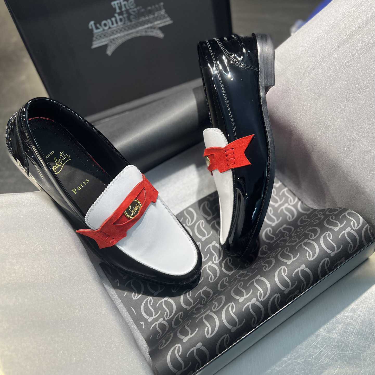 Christian Louboutin Penny Loafers  - DesignerGu