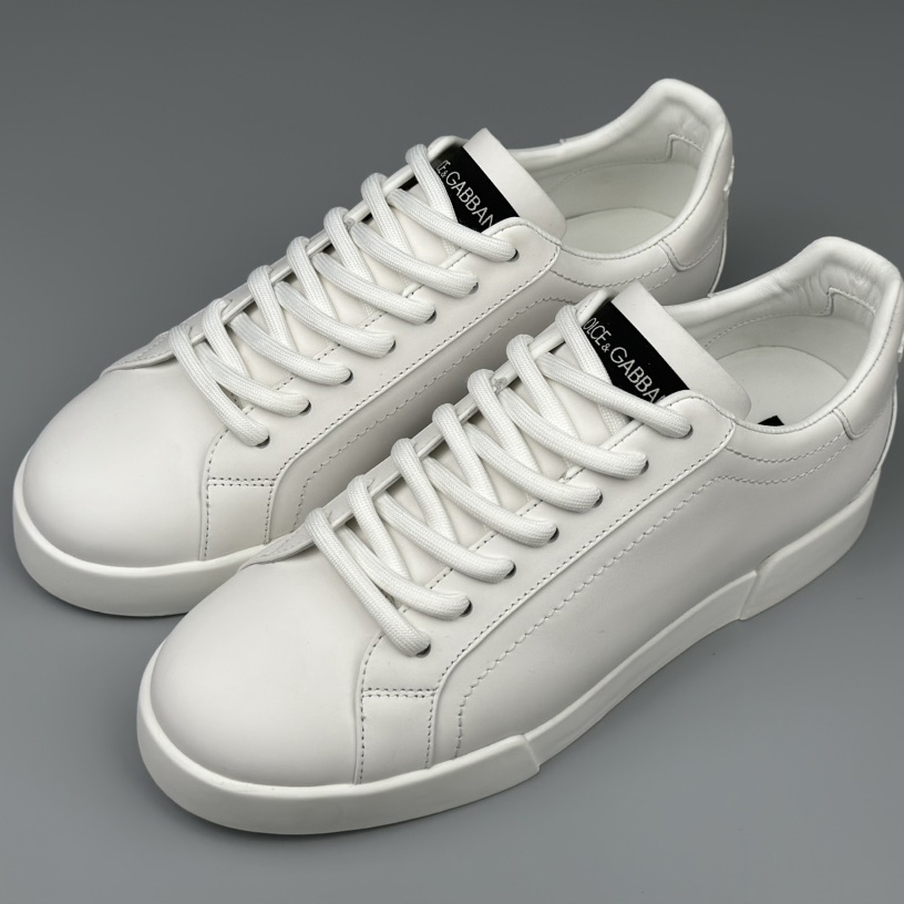 Dolce & Gabbana Calfskin Portofino sneakers - DesignerGu