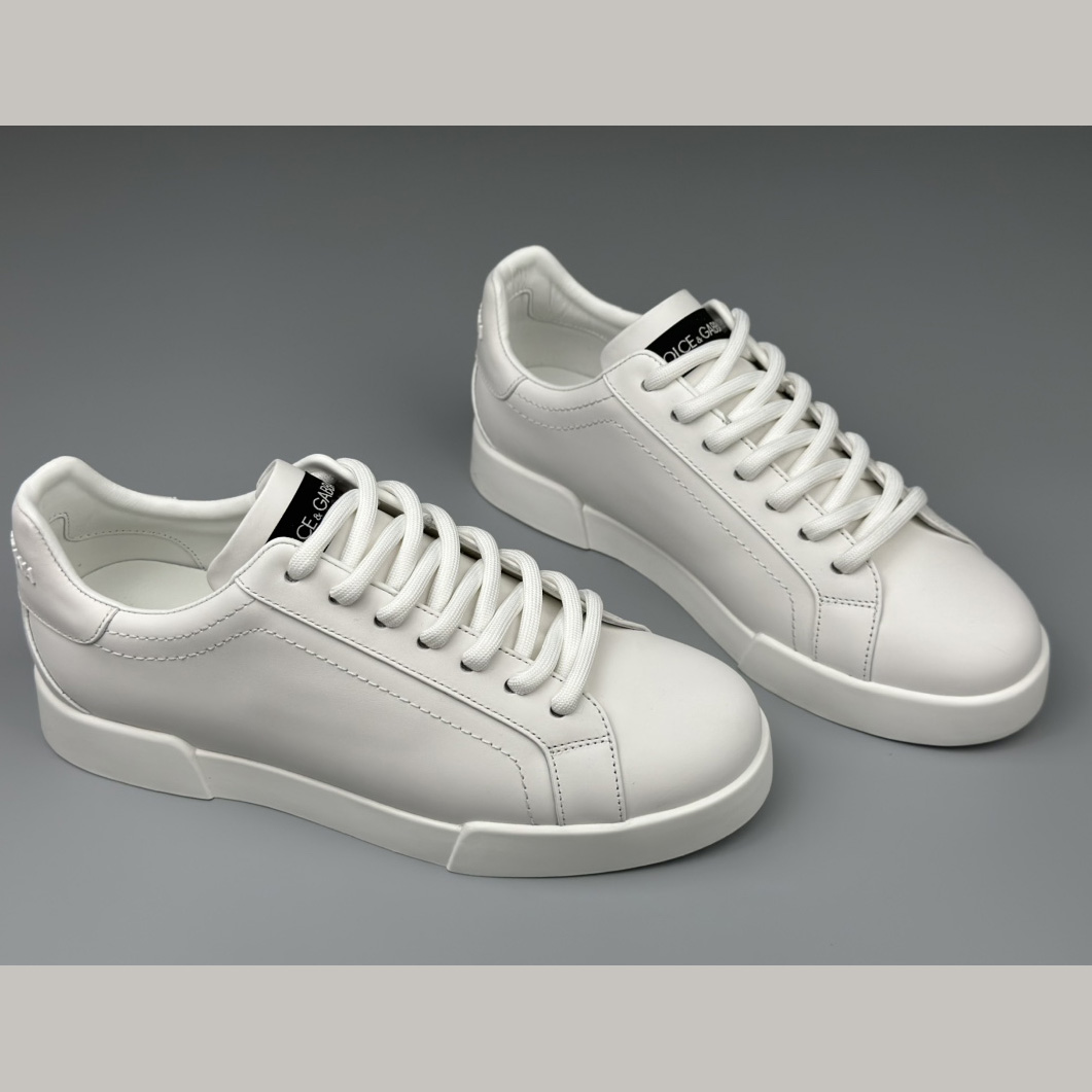 Dolce & Gabbana Calfskin Portofino sneakers - DesignerGu