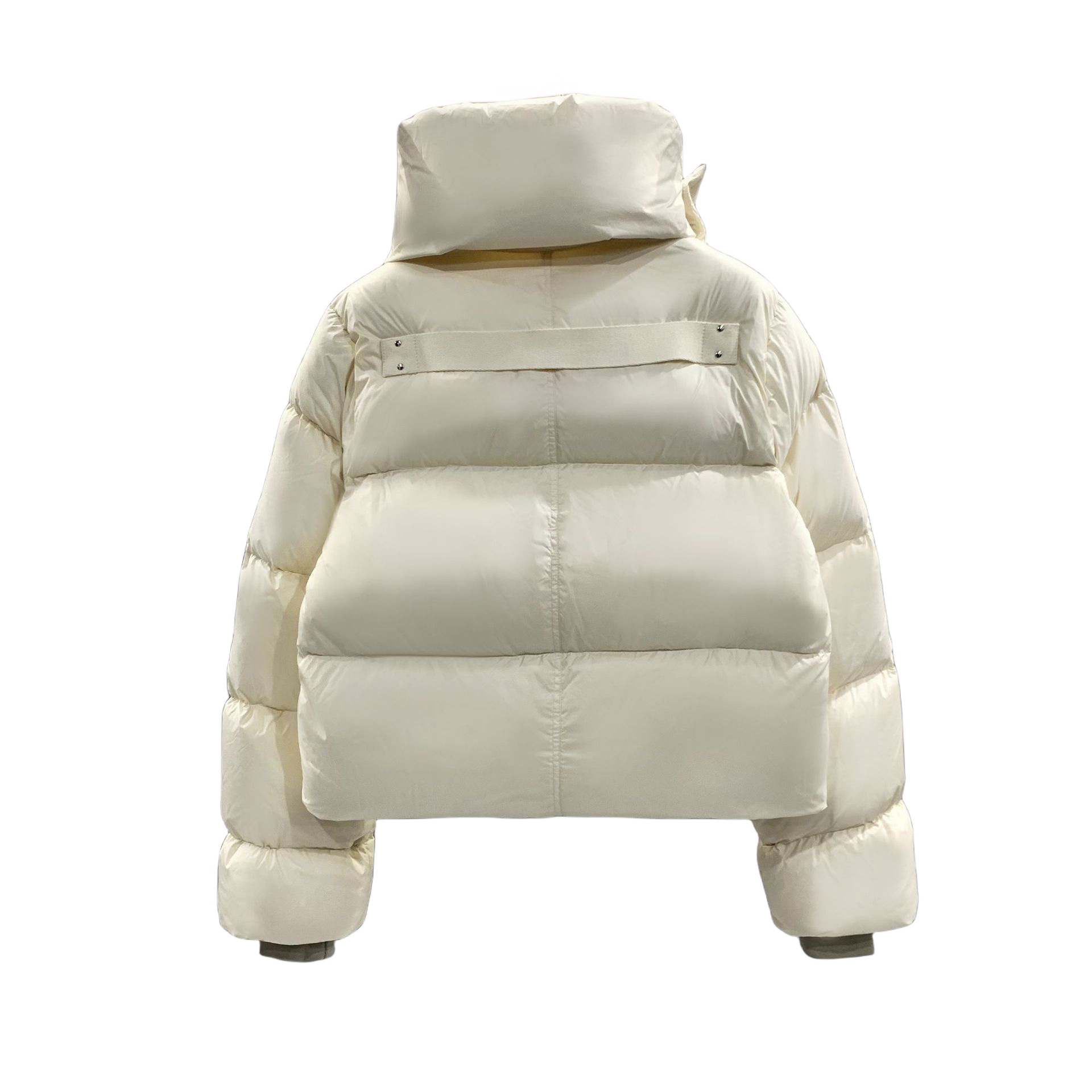 Rick Owens Short Nylon Down Jacket - DesignerGu