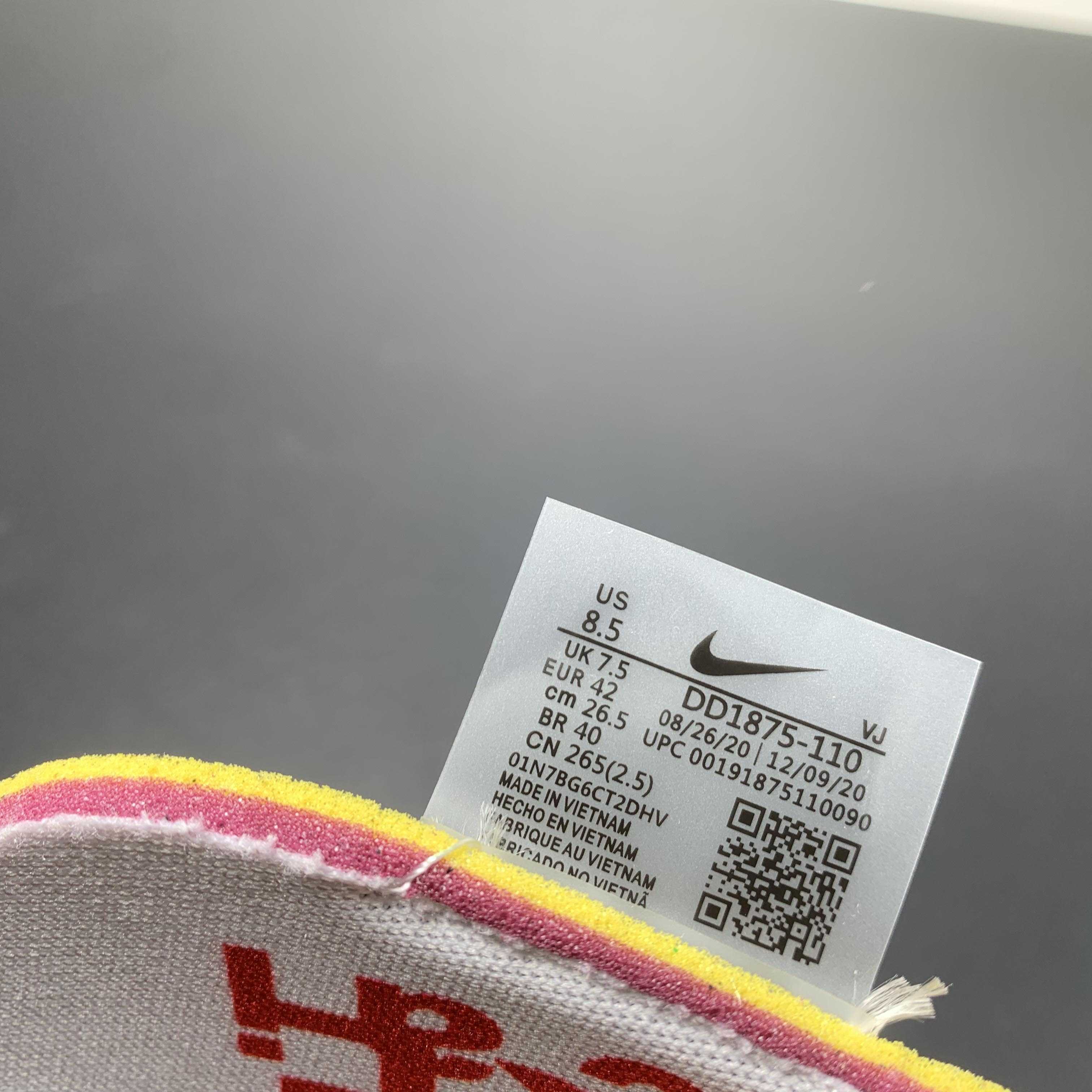 Sacai x VaporWaffle “Tour Yellow ”   DD1875-110 - DesignerGu