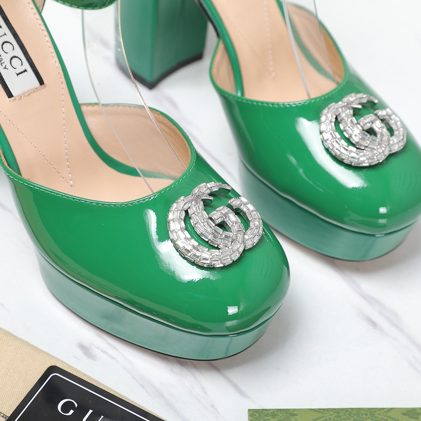 Gucci Women's Platform Pump With Double G - DesignerGu