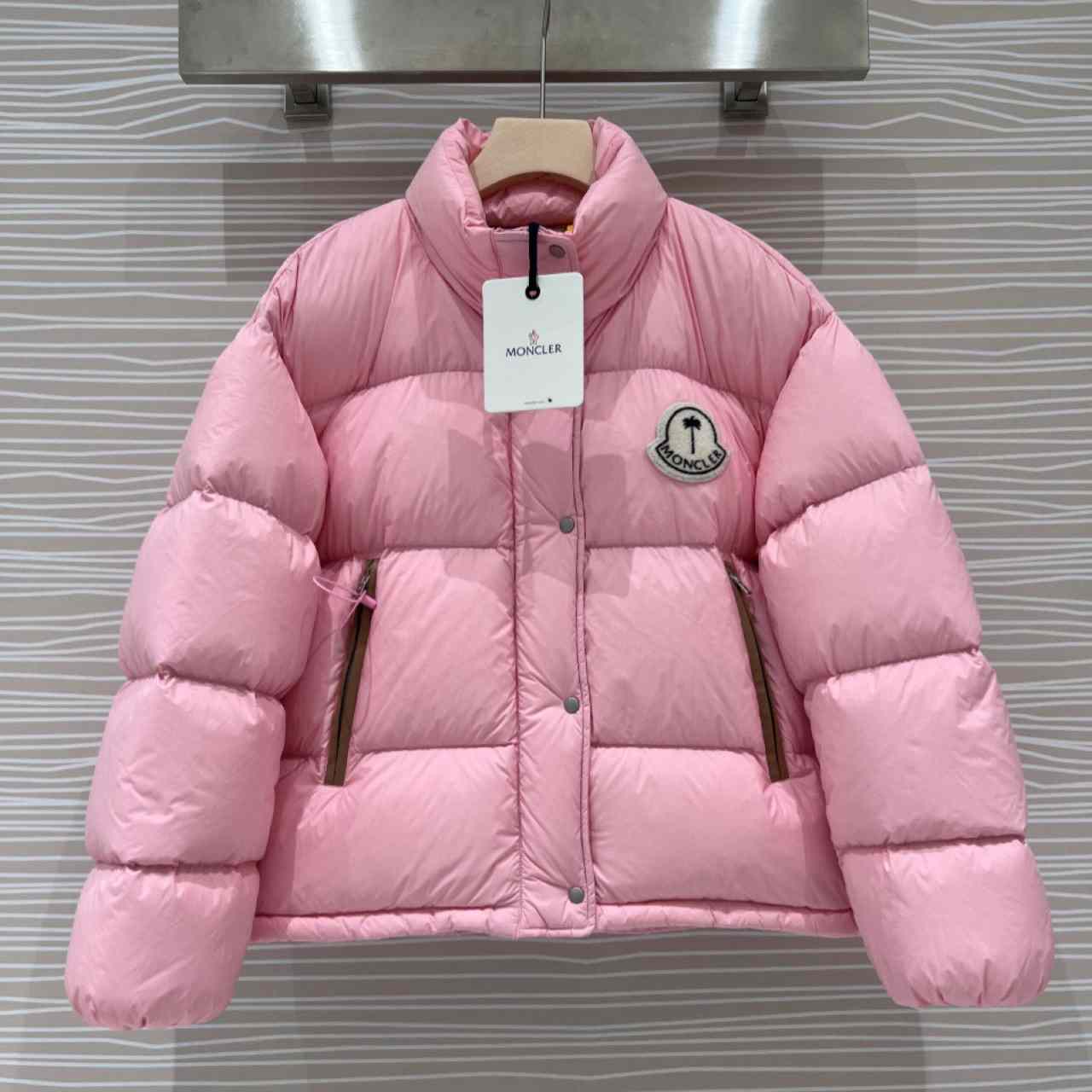 Moncler x Palm Angels Antora Short Down Jacket - DesignerGu