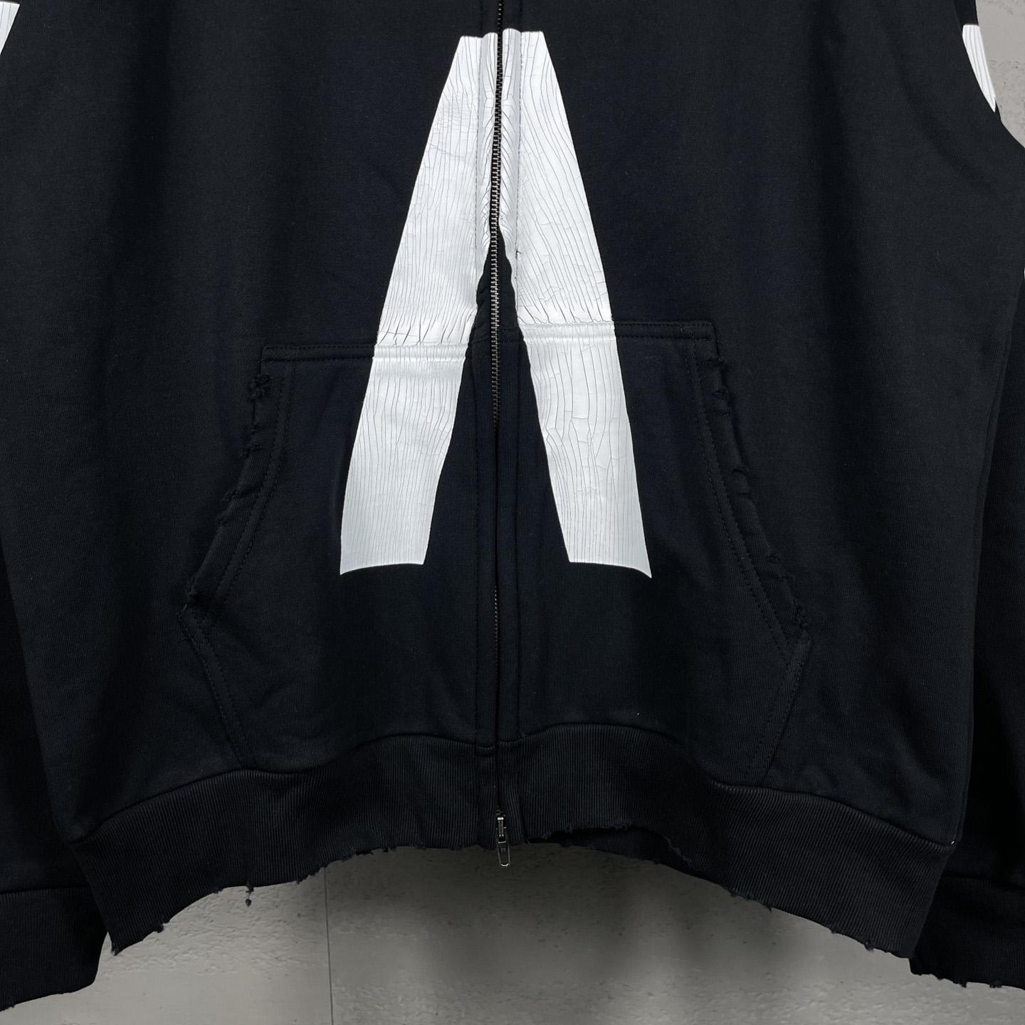 Balenciaga Music | Archive Series Connected Zip-Up Hoodie  - DesignerGu