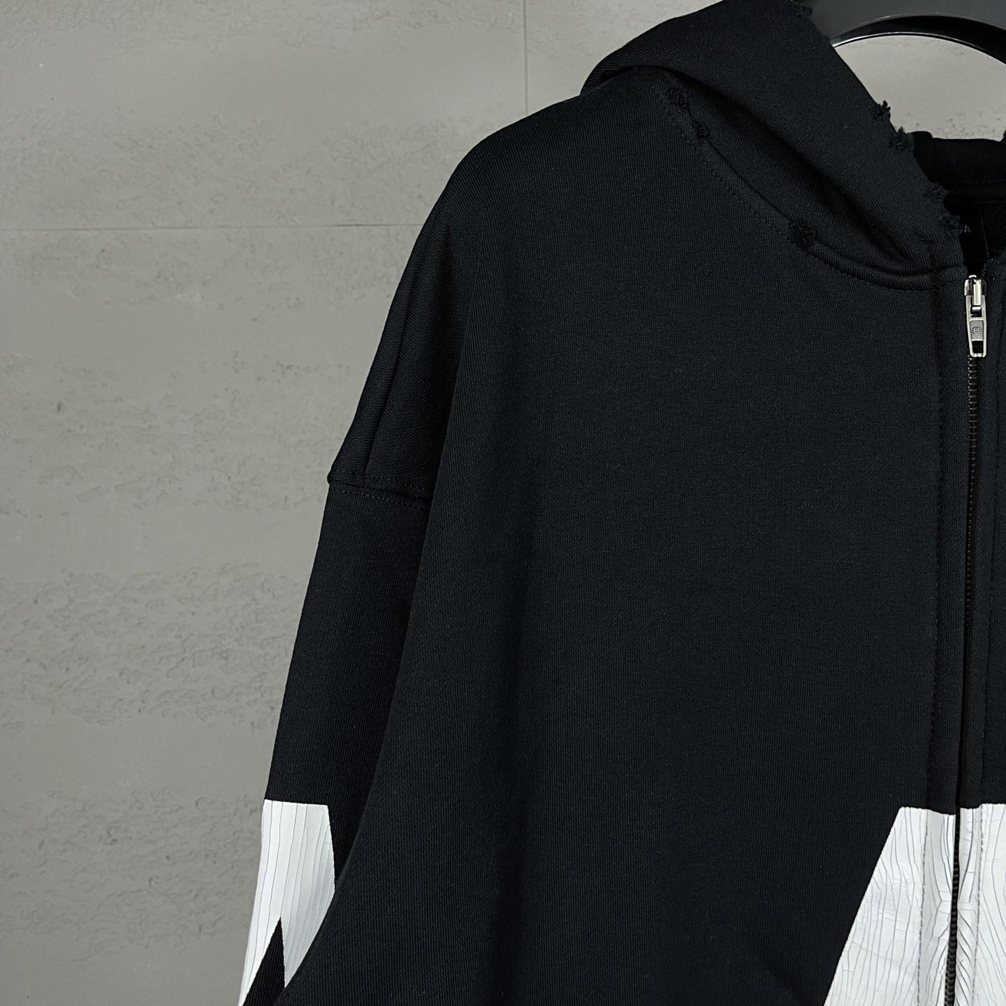 Balenciaga Music | Archive Series Connected Zip-Up Hoodie  - DesignerGu