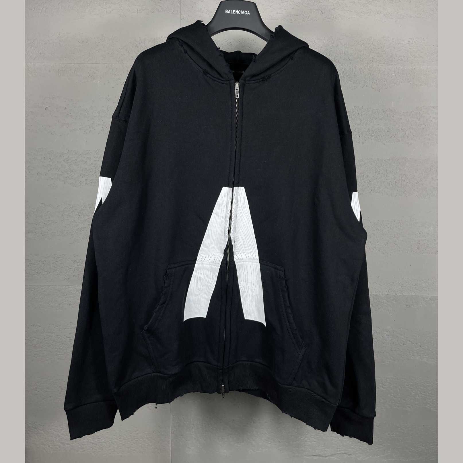 Balenciaga Music | Archive Series Connected Zip-Up Hoodie  - DesignerGu