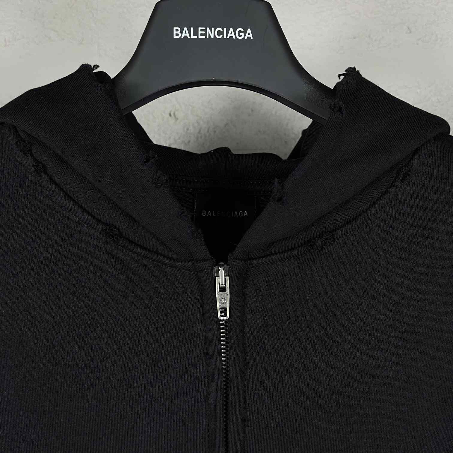 Balenciaga Music | Archive Series Connected Zip-Up Hoodie  - DesignerGu