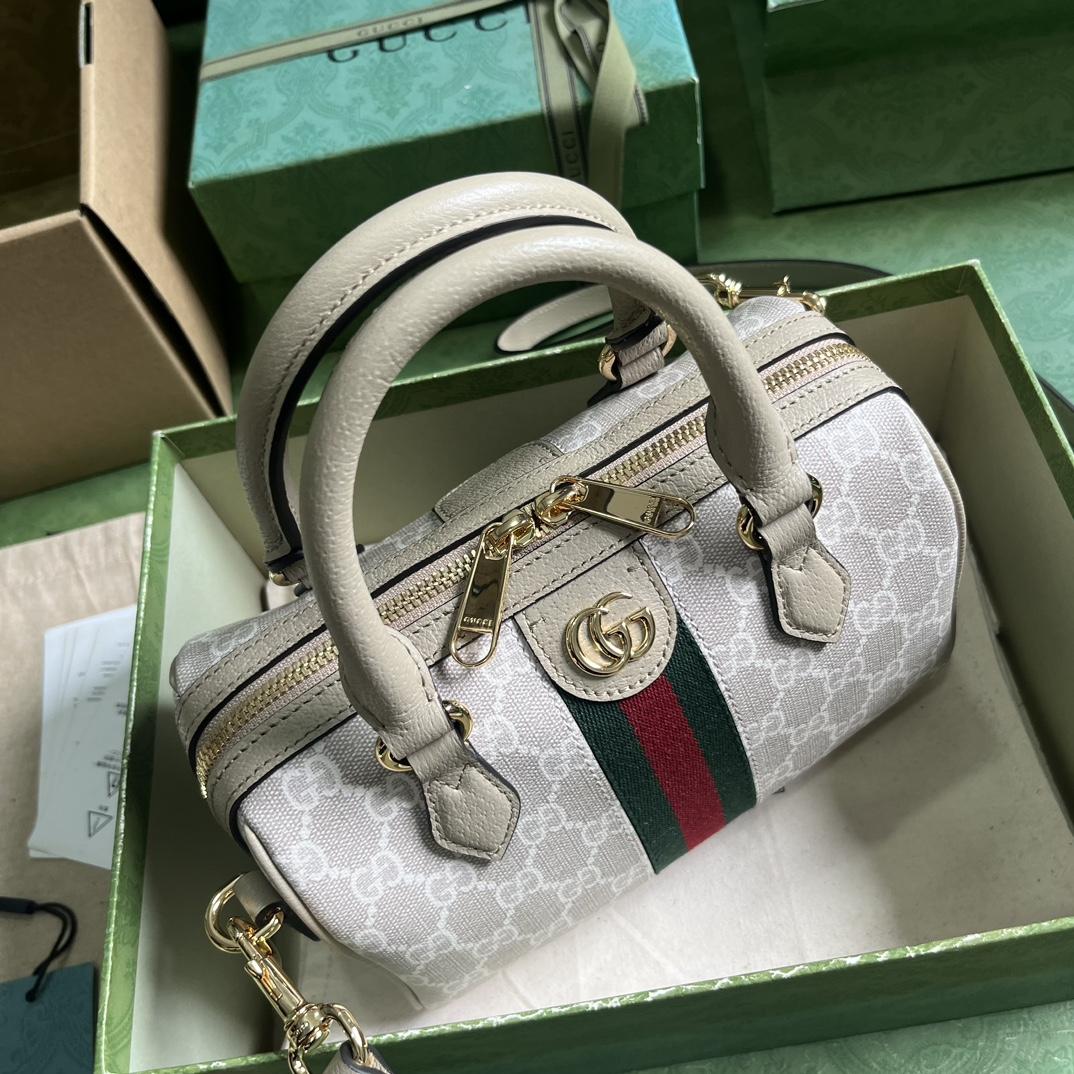 Gucci Ophidia GG Mini Top Handle Bag - DesignerGu