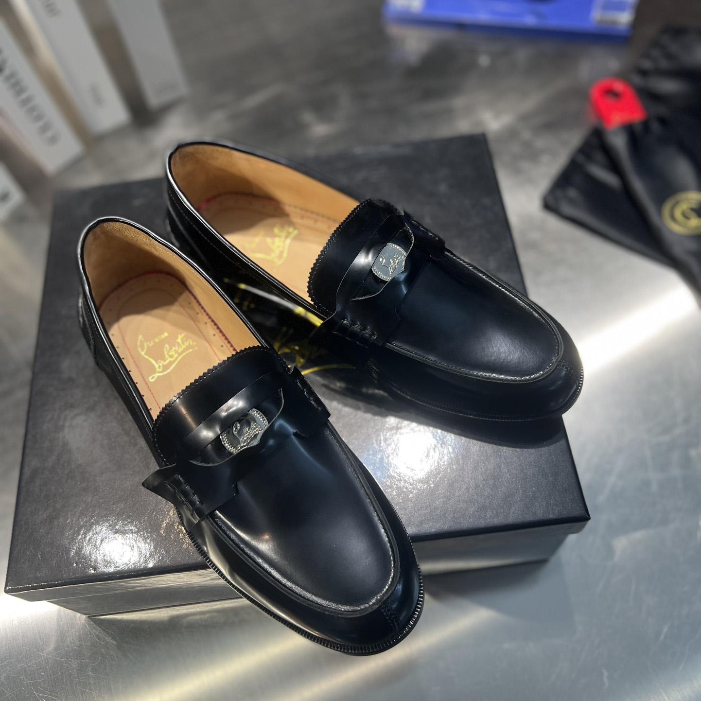 Christian Louboutin Penny Loafers  - DesignerGu