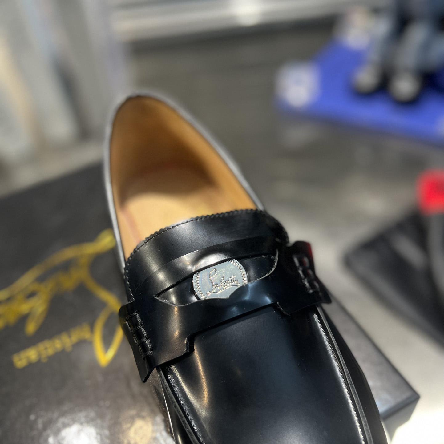 Christian Louboutin Penny Loafers  - DesignerGu