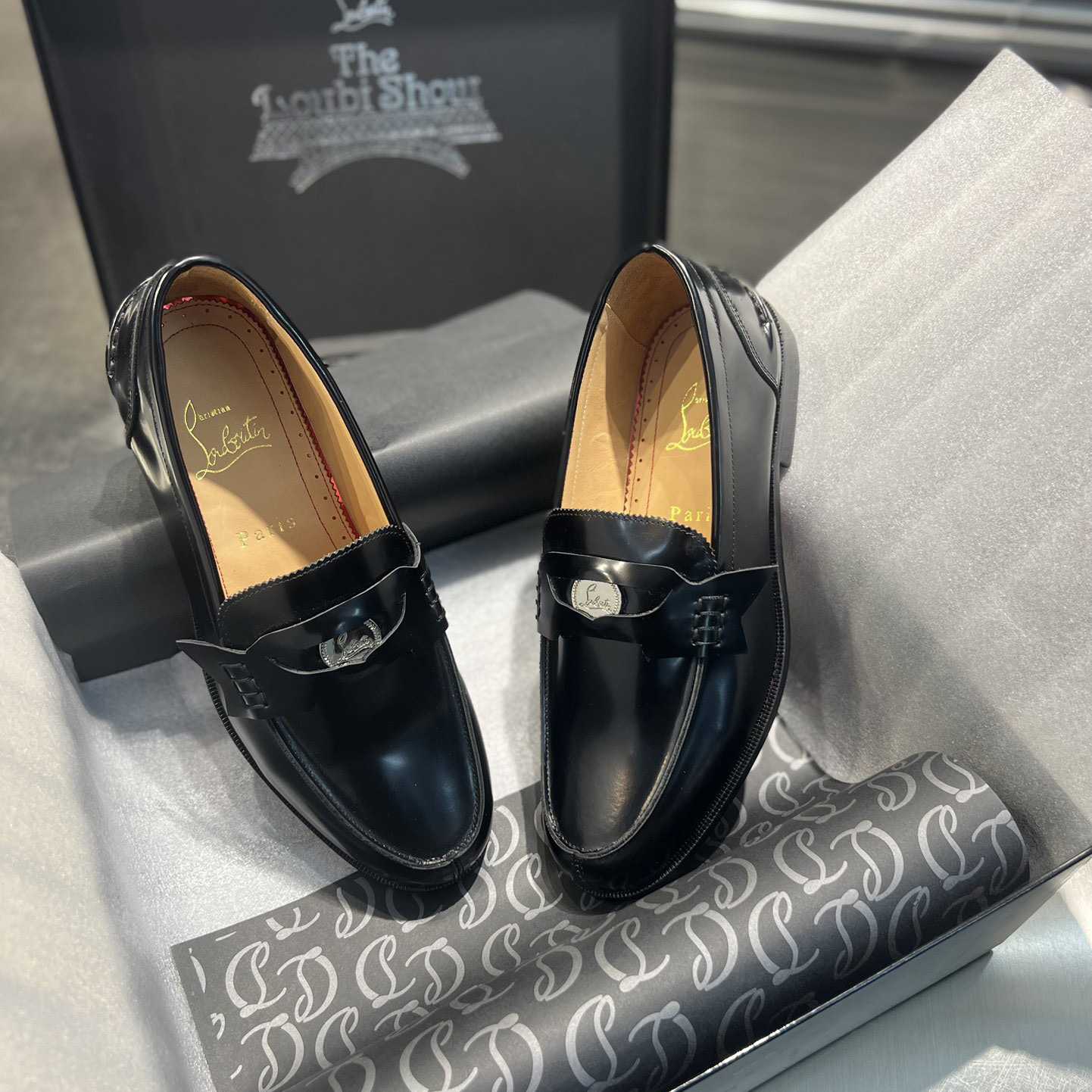 Christian Louboutin Penny Loafers  - DesignerGu