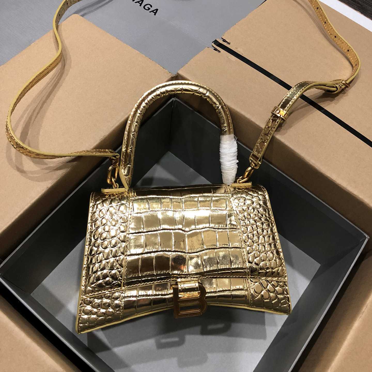 Balenciaga Hour Top Handle Xs Bag  19cm - DesignerGu