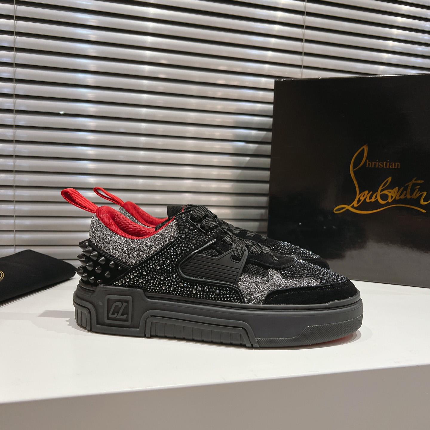 Christian Louboutin Astroloubi Strass Sneakers - DesignerGu