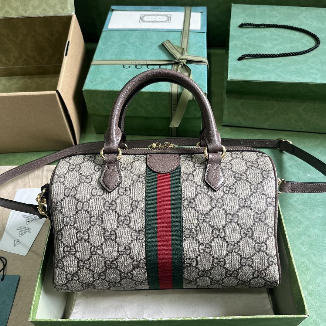 Gucci Ophidia GG Small Top Handle Bag - DesignerGu