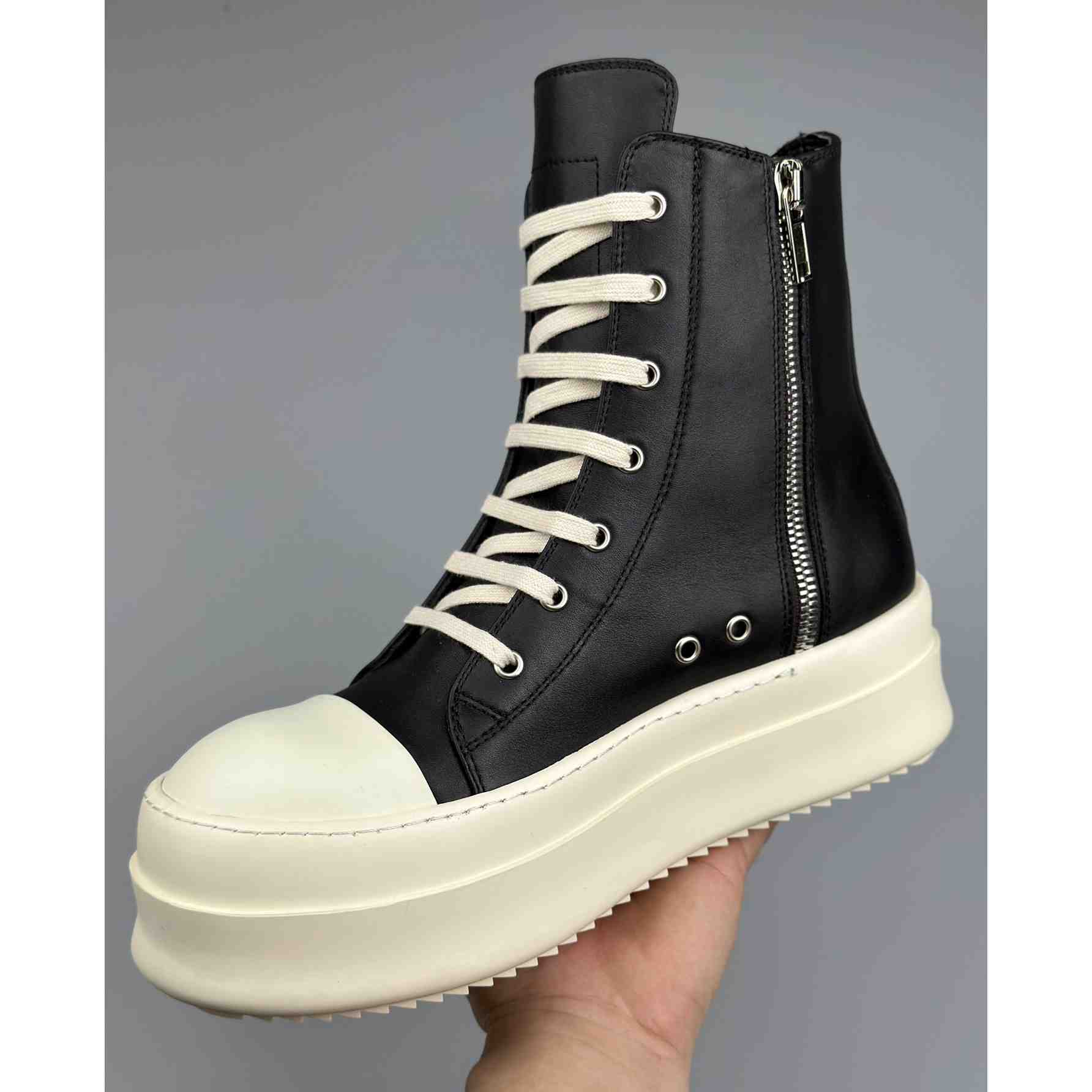 Rick Owens High-Top Sneakers - DesignerGu