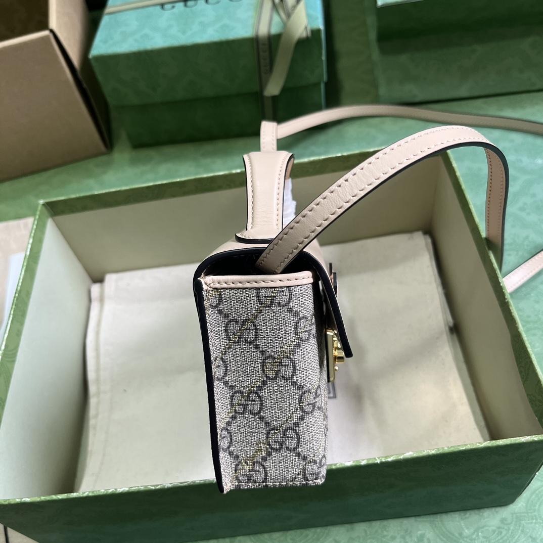 Gucci Padlock Mini Bag With Horsebit Print - DesignerGu