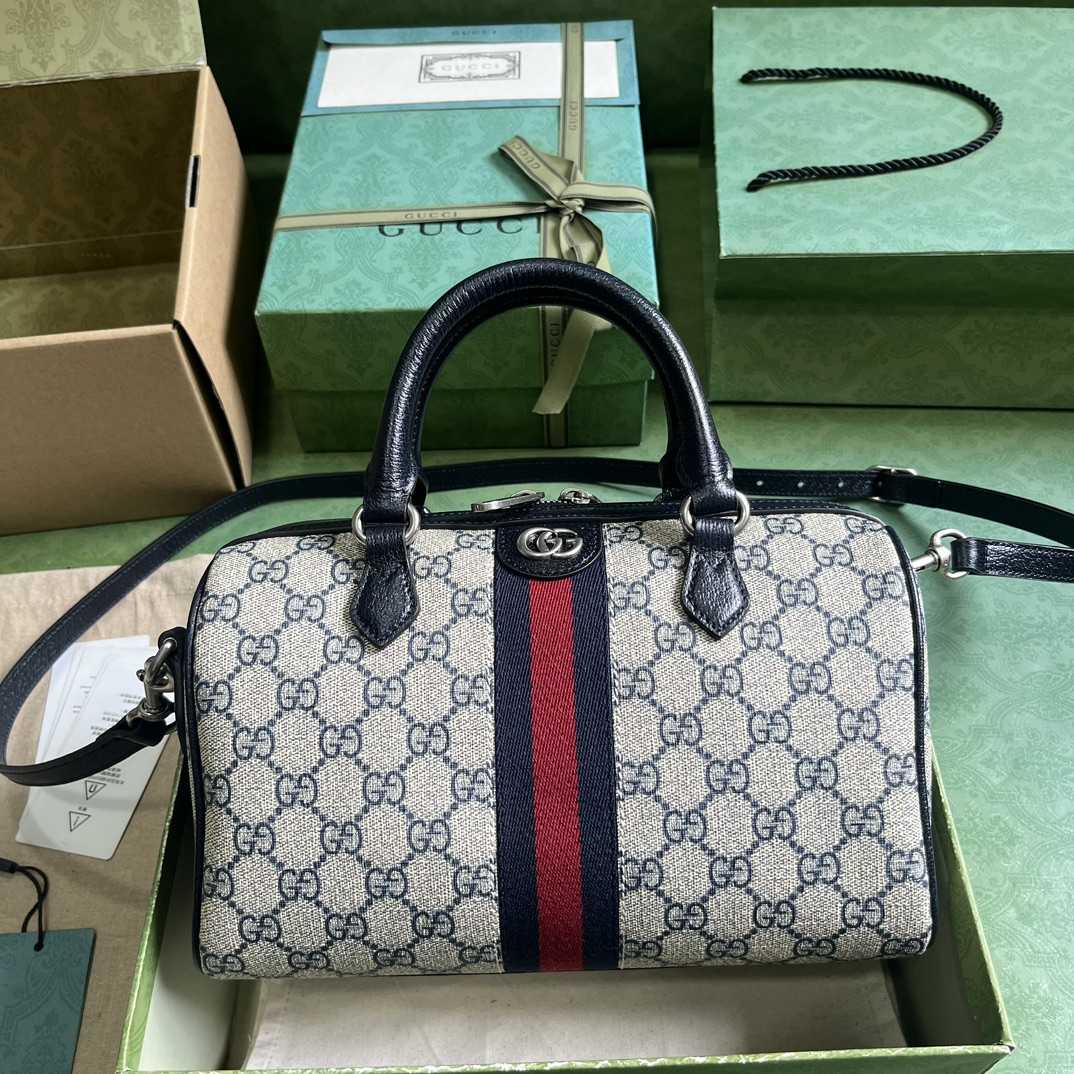 Gucci Ophidia GG Small Top Handle Bag - DesignerGu