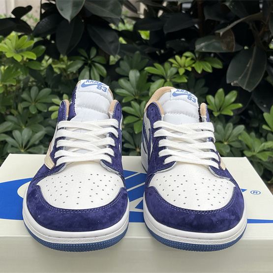 Travis Scott x Air Jordan 1 Low Sneaker      DM7866-808 - DesignerGu