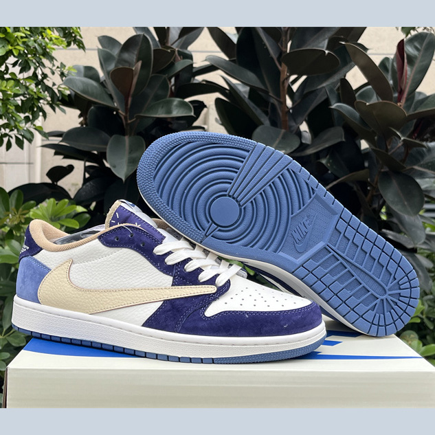 Travis Scott x Air Jordan 1 Low Sneaker      DM7866-808 - DesignerGu