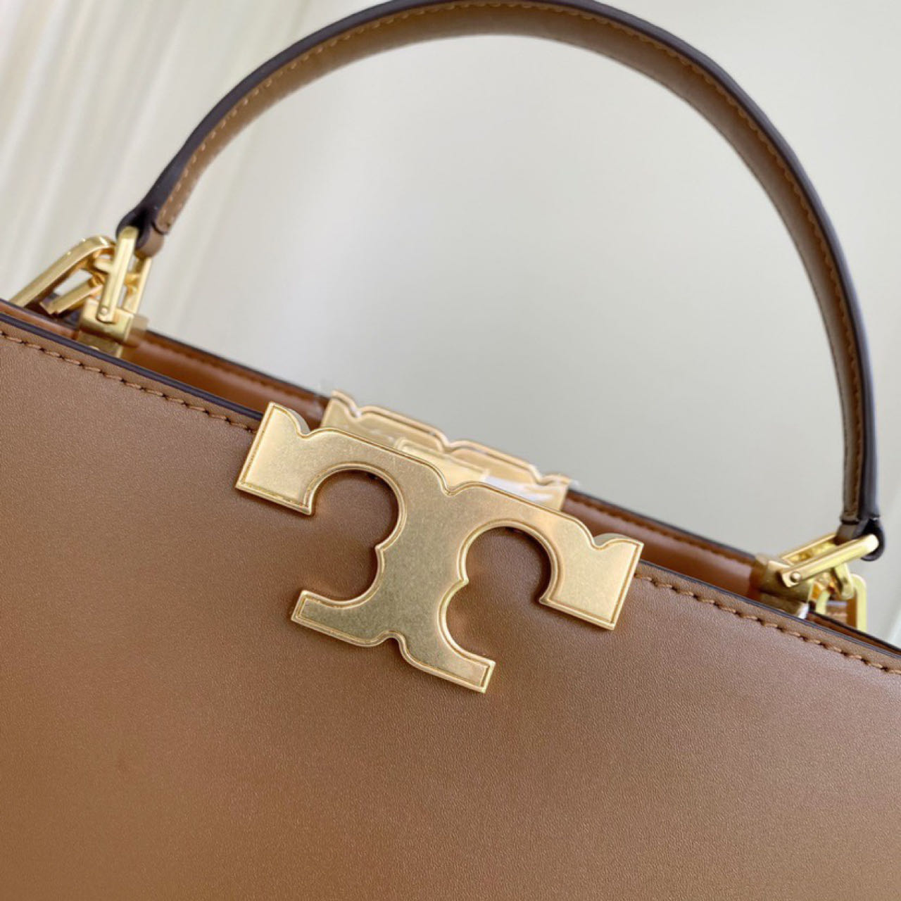 ToryBurch Eleanor Leather Tote Bag   32-22-12cm - DesignerGu