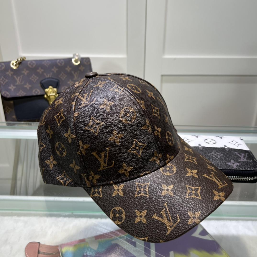 Louis Vuitton Monogram Cap - DesignerGu