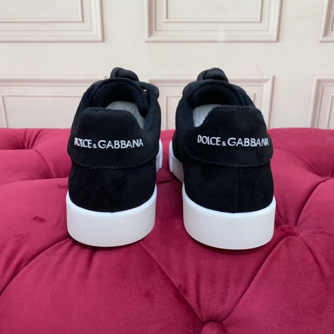 Dolce & Gabbana Fabric Portofino Sneakers - DesignerGu