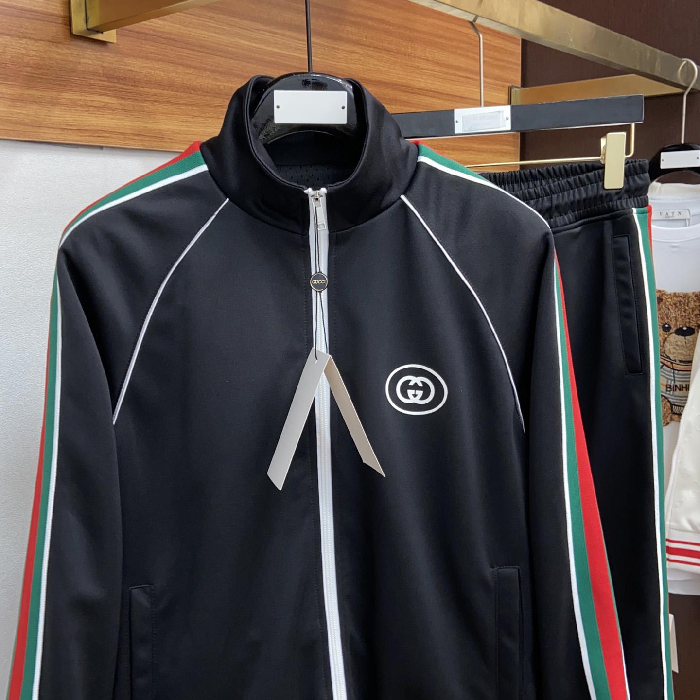 Gucci GG Jersey Cotton Tracksuits - DesignerGu