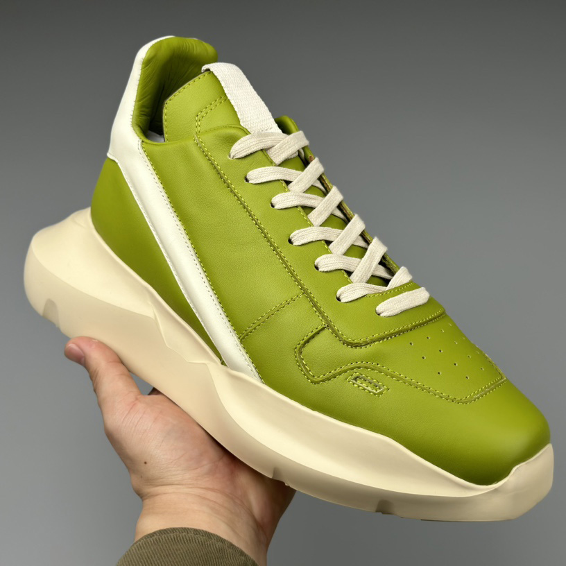 Rick Owens Geth Runner Low-top Sneakers - DesignerGu