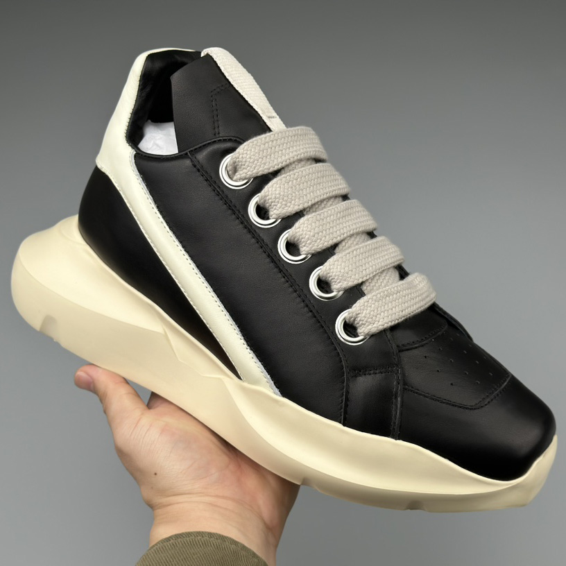 Rick Owens Geth Chunky High-top Sneakers - DesignerGu