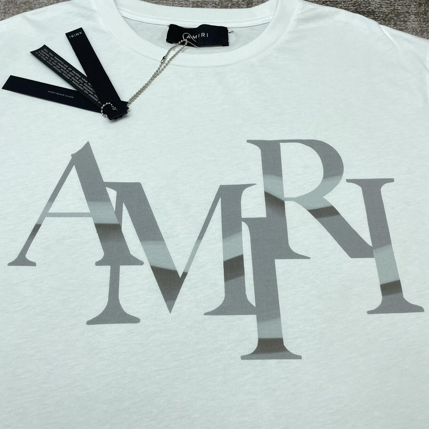 Amiri Logo-print Cotton T-shirt - DesignerGu