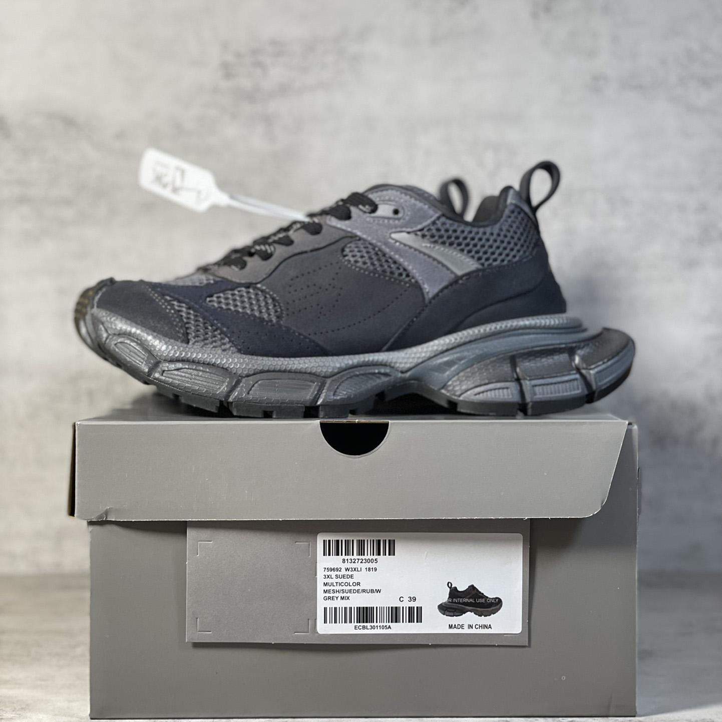 Balenciaga 3XL Sneaker In Dark Grey  - DesignerGu