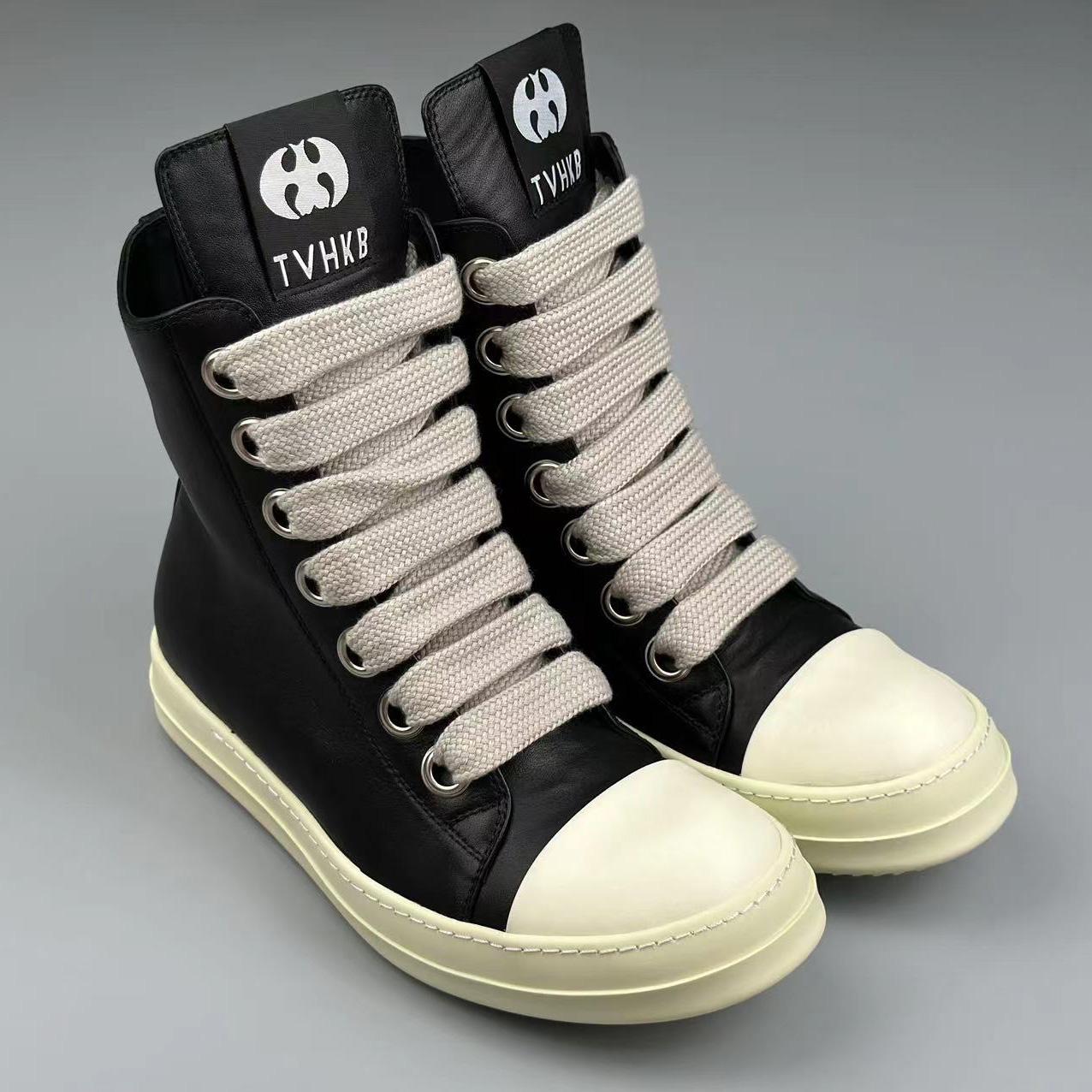 Rick Owens High-Top Sneakers - DesignerGu