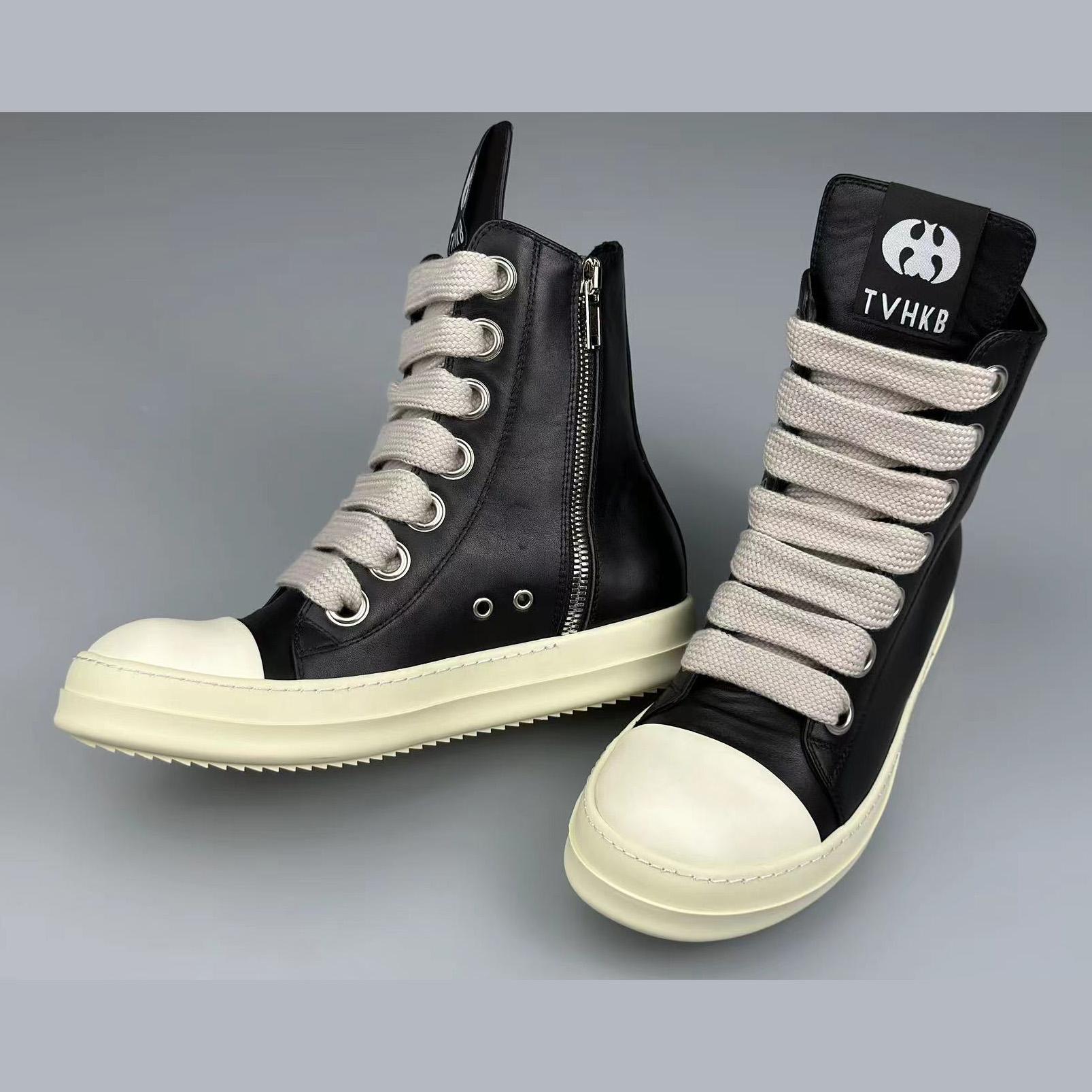 Rick Owens High-Top Sneakers - DesignerGu