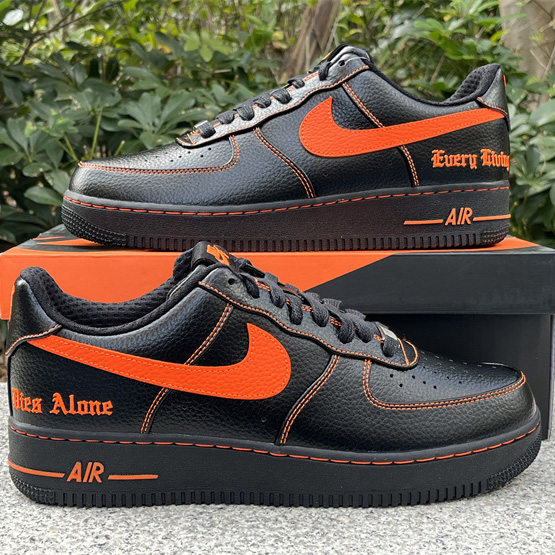 VLONE xNike Air Force 1Low orang Sneaker      AA5360-001  - DesignerGu