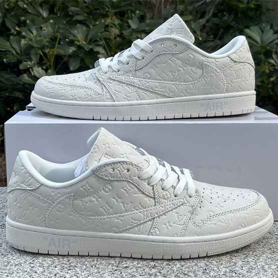 Louis Vuitton X Air Jordan 1 Low Sneaker      1A9V87 - DesignerGu