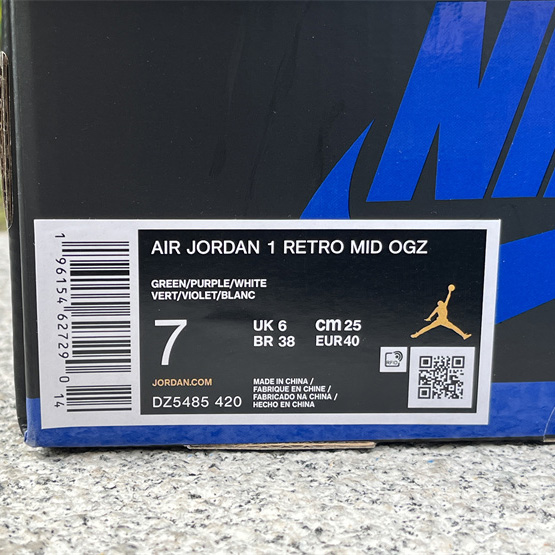 Zion Williamson x Air Jordan 1 OG “Voodoo” Sneaker     DZ5485-420 - DesignerGu