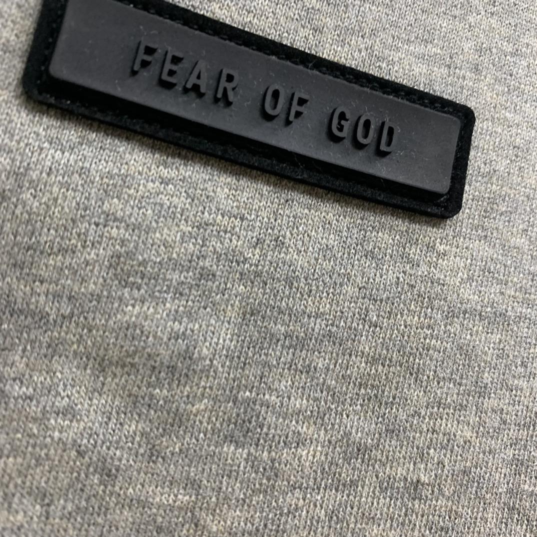 Fear Of God Essentials Logo-print Hoodie - DesignerGu