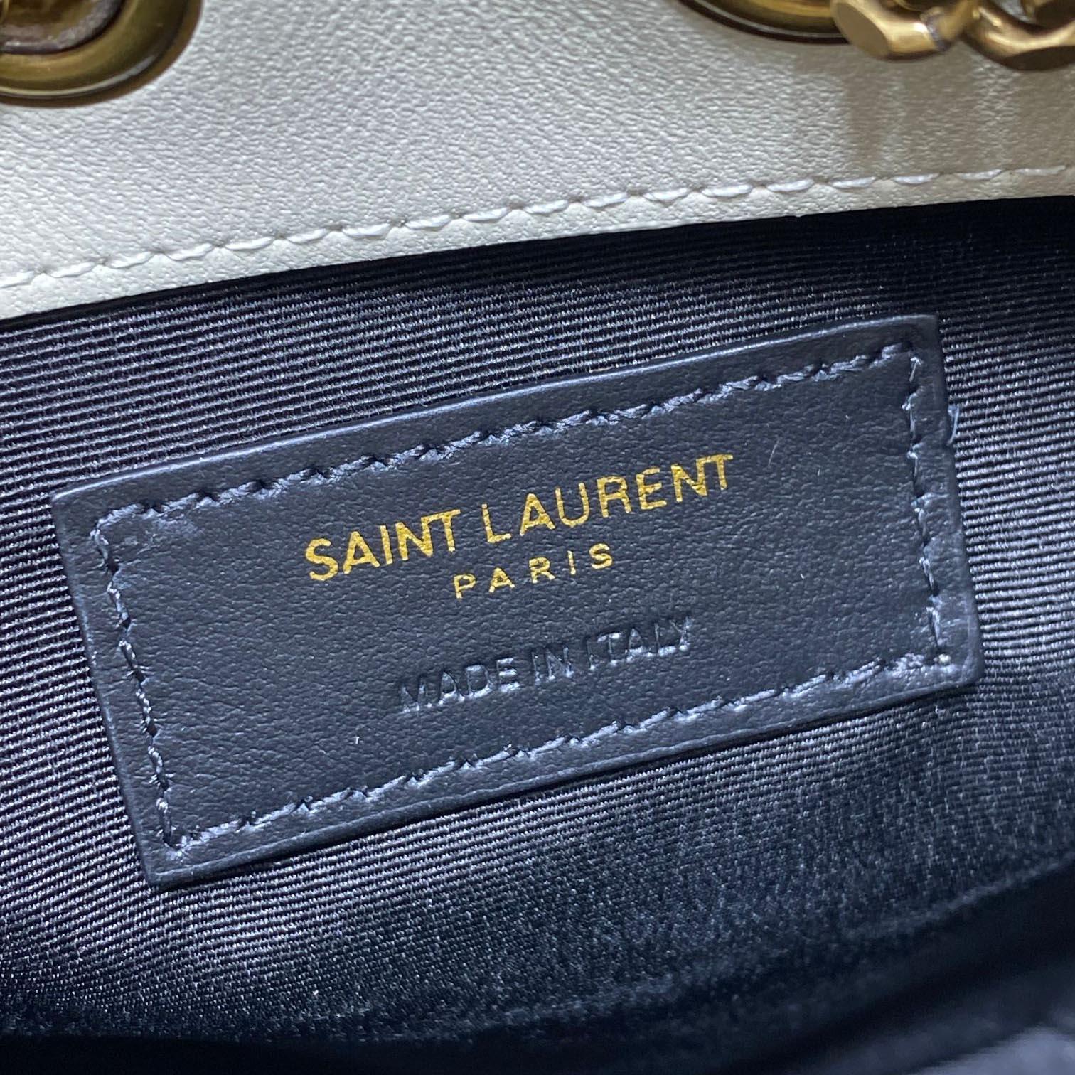 Saint Laurent Joe Mini Bucket Bag In Quilted Lambskin  - DesignerGu