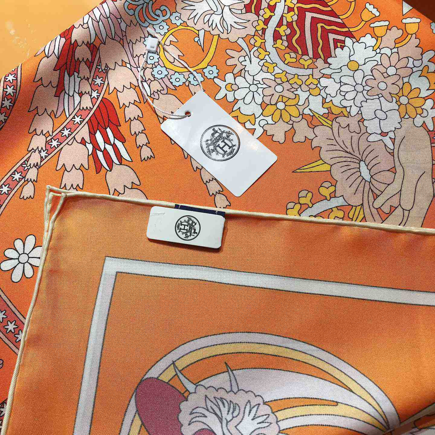 Hermes La Danse Du Printemps Scarf   90cm - DesignerGu