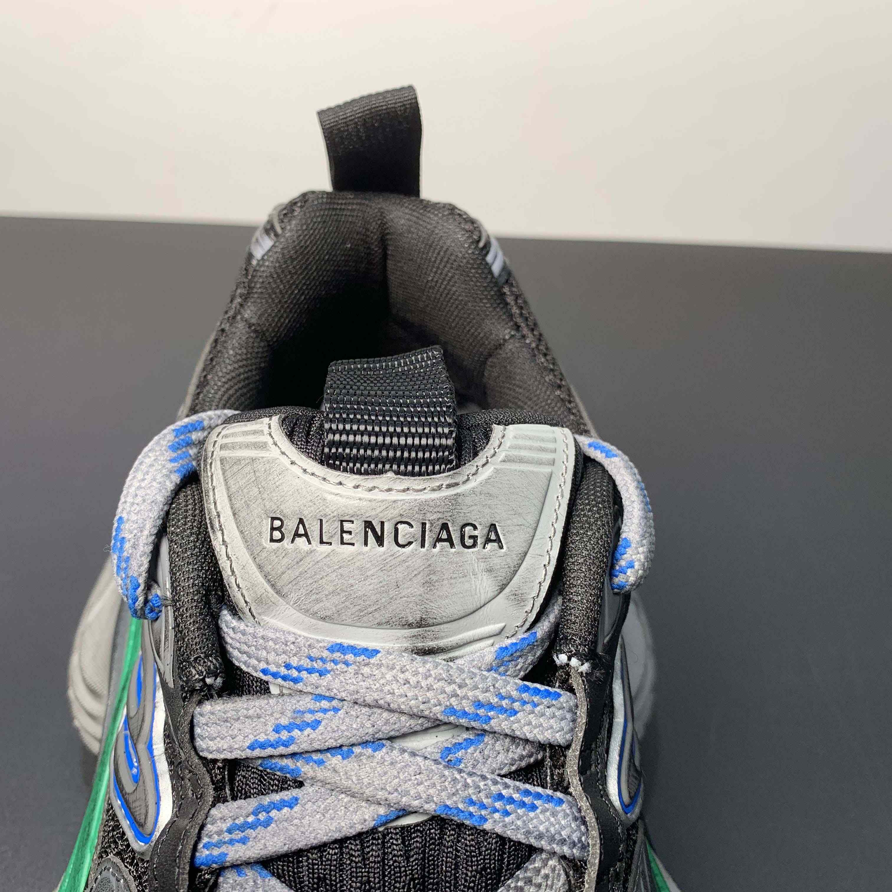 Balenciaga 10XL Sneaker in Black/Grey/Blue/Green - DesignerGu