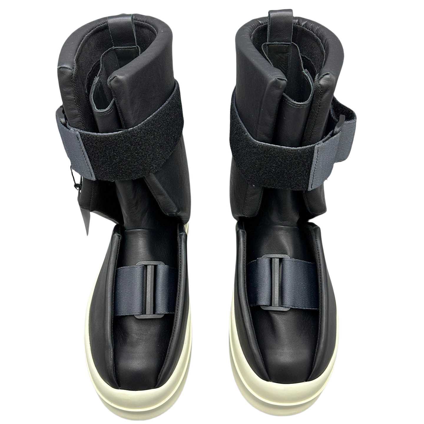 Rick Owens Splint Leather High-top Sneakers - DesignerGu