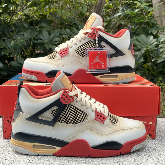 Air Jordan 4 Sneakers     AQ9129-105  - DesignerGu