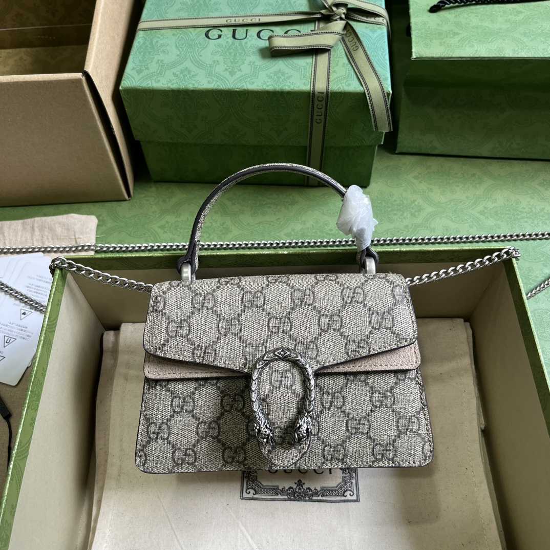 Gucci Dionysus Mini Top Handle Bag (18x 12x 6cm)  - DesignerGu