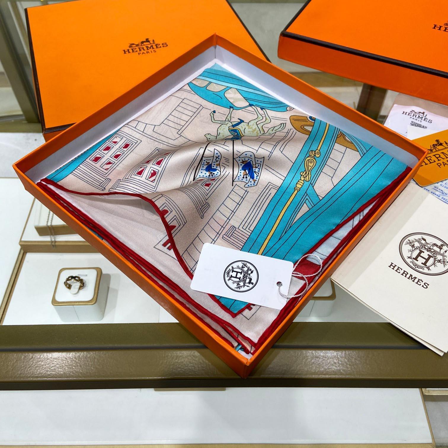 Hermes Mystere Au 24 Scarf 90 - DesignerGu