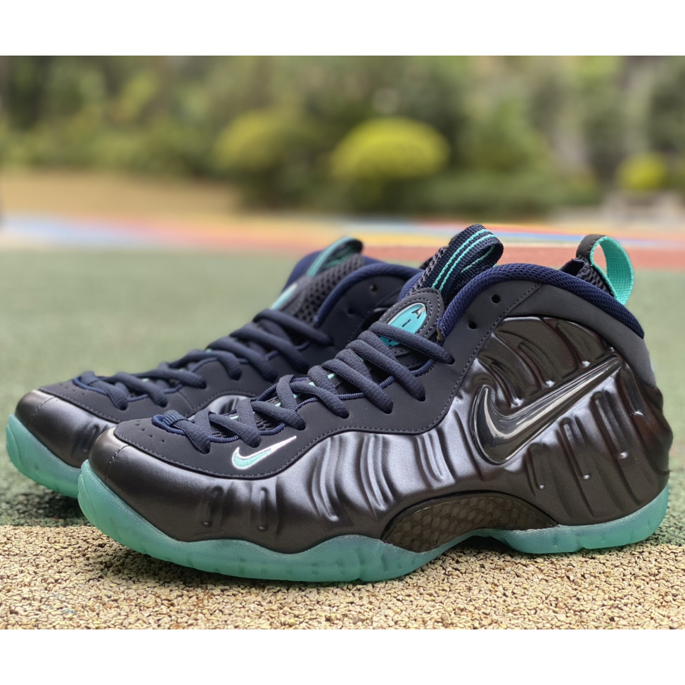 Nike Air Foamposite Pro Aqua Sneakers        624041-402 - DesignerGu