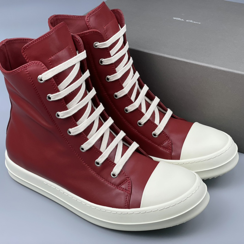 Rick Owens High-top Sneakers - DesignerGu