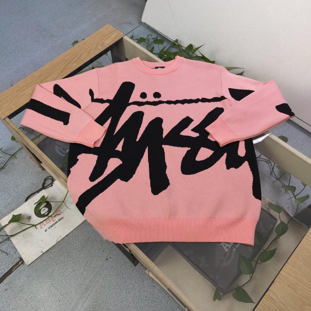 Stussy Logo-knit Jumper - DesignerGu