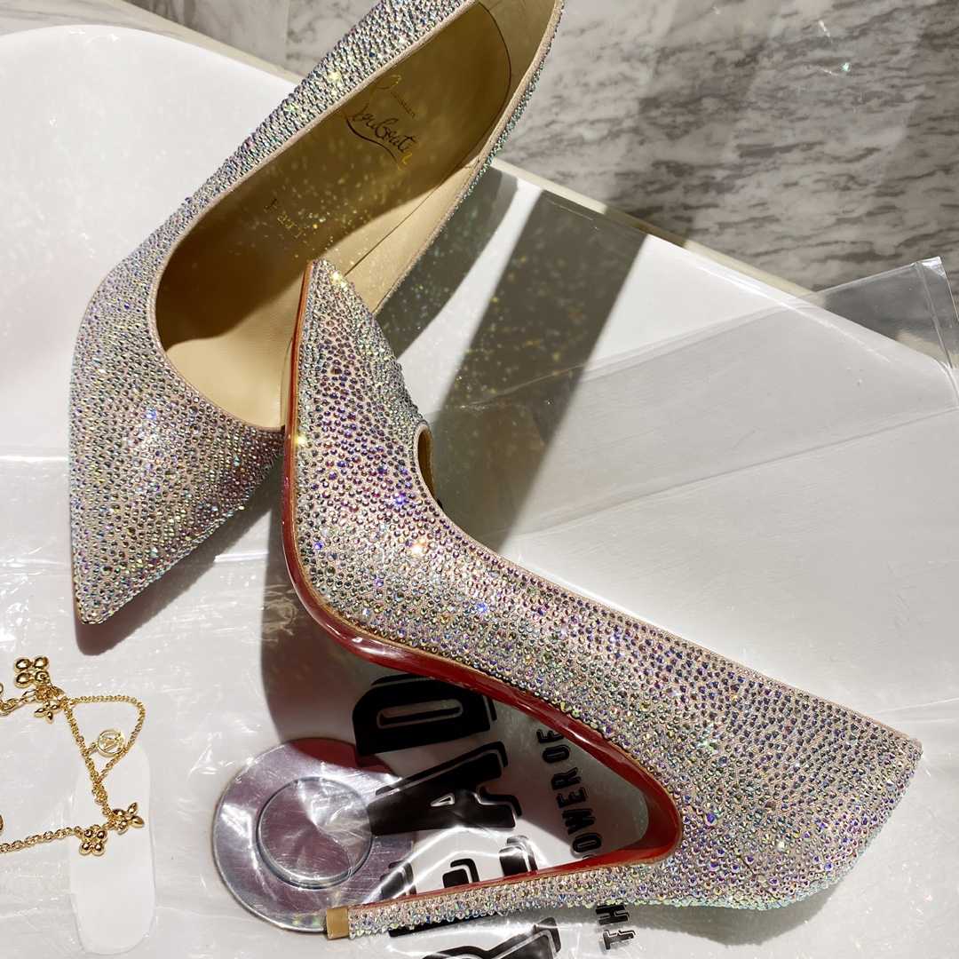 Christian Louboutin Kate Strass 100 mm Pumps - DesignerGu